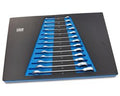 13 Delige Ring, Ratel, Steeksleutelset INCH in Carbon Foam inlay voor Gereedschapswagen