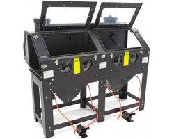 SBC 880 Dubbele Straalcabine Met 2 Afzuigers