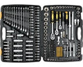 Vorel 58700 Series - Gereedschapsset - 216-delig - Chroom-vanadium staal - Inclusief Koffer
