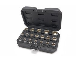 19 Delige 1/2″ Multilock Doppenset Van 8 tot 32 mm