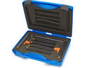 10 x 10 - 7 Delige Beitelset Met HM Wisselplaten