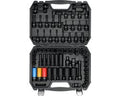 Professionele Krachtdoppenset 1/2" - 64-delig - Hoogwaardig CrMo Chroom-molybdeenstaal - Slagmoersleutel Set met Torx, Hex & Spline - Inclusief Stevige Koffer