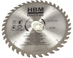 210 mm Cirkelzaagblad voor Hout, 24 tanden