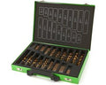 140 Delige HSS - TIN Gecoate Borenset