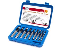 LEMATO Holpijpset - 9-delig - 2,5 – 10 mm