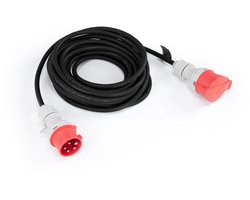 10 Meter CEE verlengsnoer 16A H07RN-F 5G1.5mm² IP44