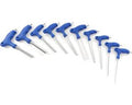 10 Delige Metrische T-Grepen Inbus Set