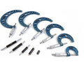Dasqua Professionele 6 Delige 0 - 150 mm Buiten Micrometerset