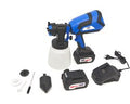 Professionele 18 Volt 4.0AH Draagbare Elektrische Verfspuit Inclusief 2 Accu's Met 1000 ML Reservoir
