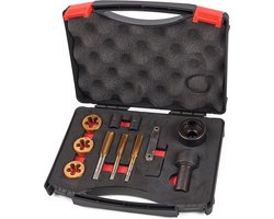12 Delige Wielbout, Wielmoer en Wielflens Schroefdraad Reparatieset