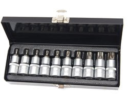 10 Delige 1/2 inch TORX Doppenset
