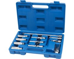 11 delig Bougiedoppenset Met 3/8" Opname