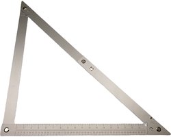 Bouwhaak, Winkelhaak Opvouwbaar 600mm