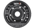 Universele Houtfreesschijf & Raspschijf voor Haakse Slijper - 120 mm - Asgat 22.2 mm - Max 13.000 RPM - Lichtgewicht Stalen Freesschijf voor Hout, Kunststof, Cellenbeton, Gipsplaat & Piepschuim - Houtsnijschijf