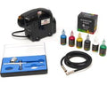 Complete airbrushset inclusief verf