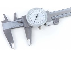 RVS Klokschuifmaat 150 mm - 0,02mm aflezing