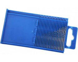 20-delige HSS borenset 0,3 - 1,6mm