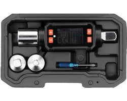 Digitale Momentsleutel Adapter - 1/2" Drive - 20-220 Nm - Inclusief 1/4" & 3/8" Verloopstukken