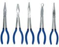 StahlKaiser Langbektangenset - 5-delig - Chroom-vanadium - Antislip - 27,5 cm