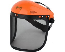 FLO 74468 - Gezichtsmasker - Metalen Net - PE Materiaal - Verstelbare Sluiting