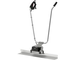 Elektrische Afwerkspaan met 1 Meter Aluminium Profiel - 240W Trilrei & Beton Trilnaald - Spaan voor Egaliseren en Ontluchten van Beton, Stroken, Vloeren & Dekvloeren - IPX4