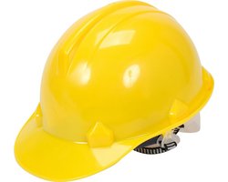 Vorel Serie - Veiligheidshelm - Geel - HDPE - DIN EN 397