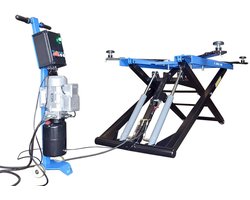 Hydraulische verrijdbare autpoetsbrug 2800 kg