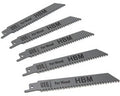 5 Delige 150 mm. 6 TPI Reciprozaagbladenset Voor Hout