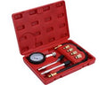 Compressiemeter - Compressietester - Compressie Tester Set voor Benzinemotor - Manometer - Diagnostisch Hulpmiddel - Plastic koffer - M10 M12 M14 M18