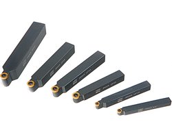 10 mm Beitel met 6 mm. Ronde HM Wisselplaat