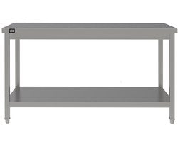 Werkbank RVS 150 cm