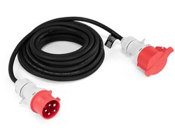 10 Meter CEE verlengsnoer 32A H07RN-F 5G2.5mm² IP44