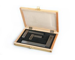 3 Delige Blokhaken set (Geleverd in Houten Opbergkist)