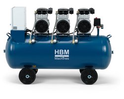 Low noise compressor, 6PK, 150 liter