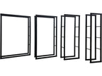 Brandhoutrek 60x25x100cm