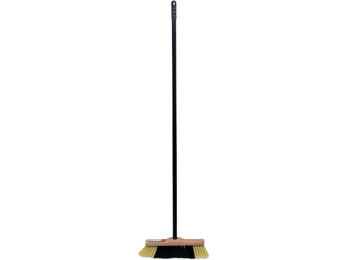 Veger, Borstel, Bezem 300MM Op Houten Voet Met Handvat