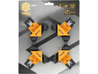 <blockquote> <h1>Hoekklemveren set van 4 stuks</h1> </blockquote>
