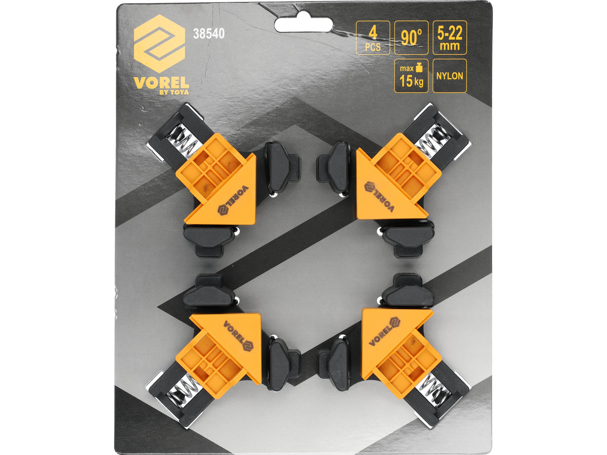 <blockquote> <h1>Hoekklemveren set van 4 stuks</h1> </blockquote>
