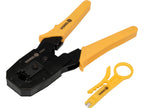 Krimptangen Voor Telefoon- En Netwerkstekker RJ45 RJ10 RJ11