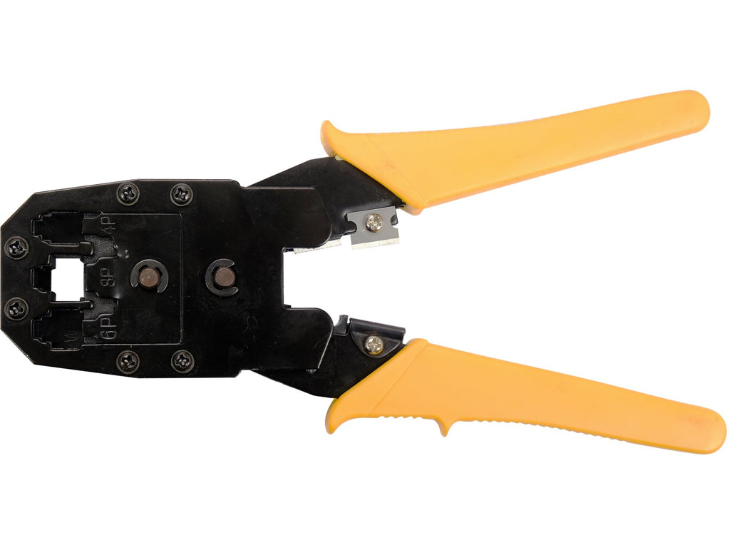 Krimptangen Voor Telefoon- En Netwerkstekker RJ45 RJ10 RJ11