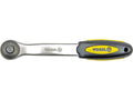 Ratel 1/4'' Cr-V, 72 Tanden, Gebogen