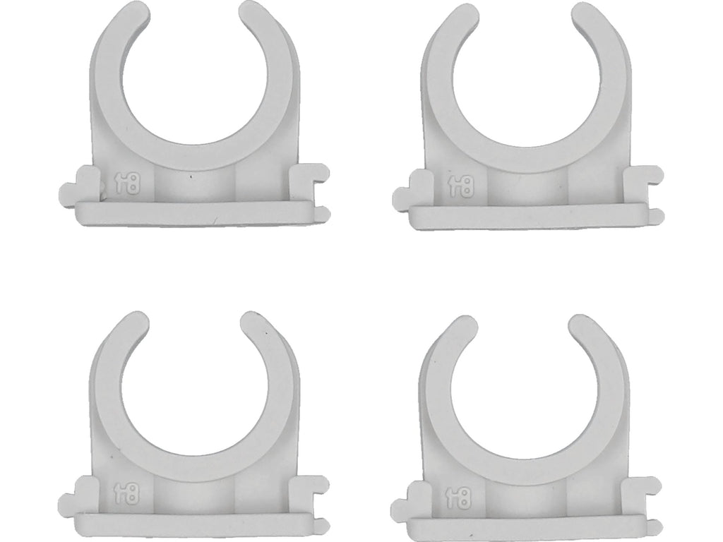Houders, Bevestiging, Installatieclips, Open Voor 18MM Leidingen, 4 St.