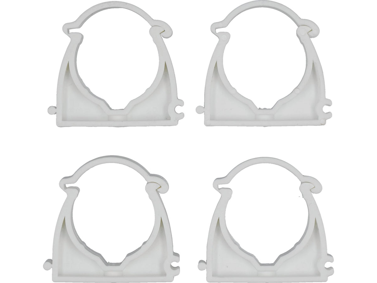 Houders, Montage, Installateur, Gesloten Clips Voor Leidingen En Kabels 40MM, 4 St.