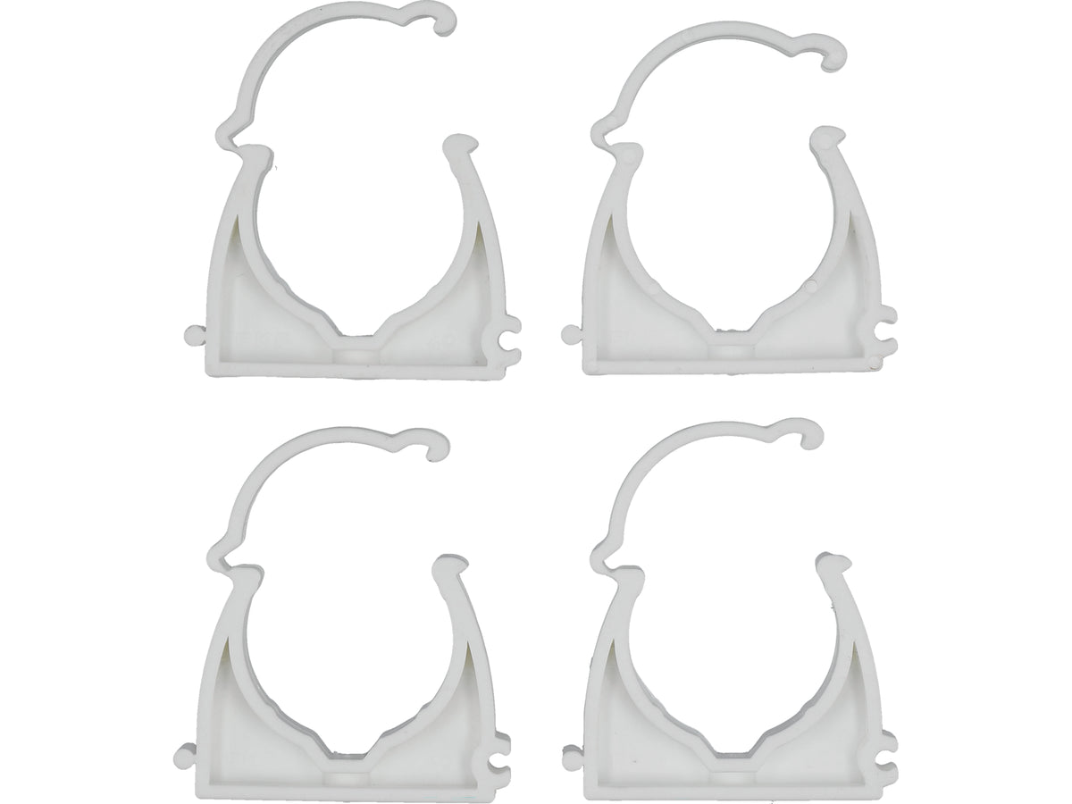 Houders, Montage, Installateur, Gesloten Clips Voor Leidingen En Kabels 40MM, 4 St.