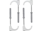 Installatiehaken Met Pin Voor Leidingen 15-28MM 4 St.