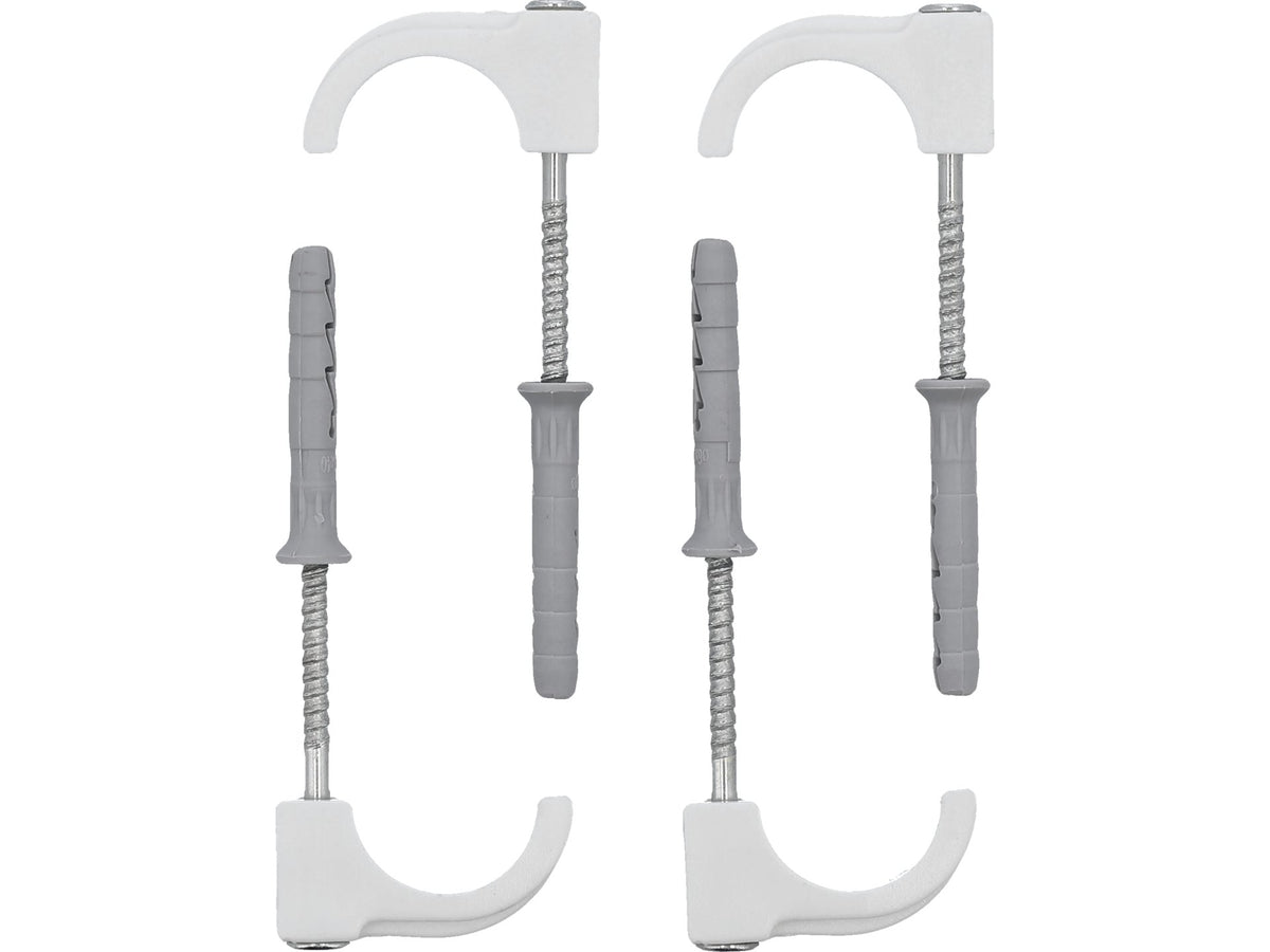 Installatiehaken Met Pin Voor Leidingen 15-28MM 4 St.
