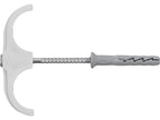 Bis Installatiehaken, Dubbele Installateur Met Pin, Voor Leidingen 15-28MM, 4 St.