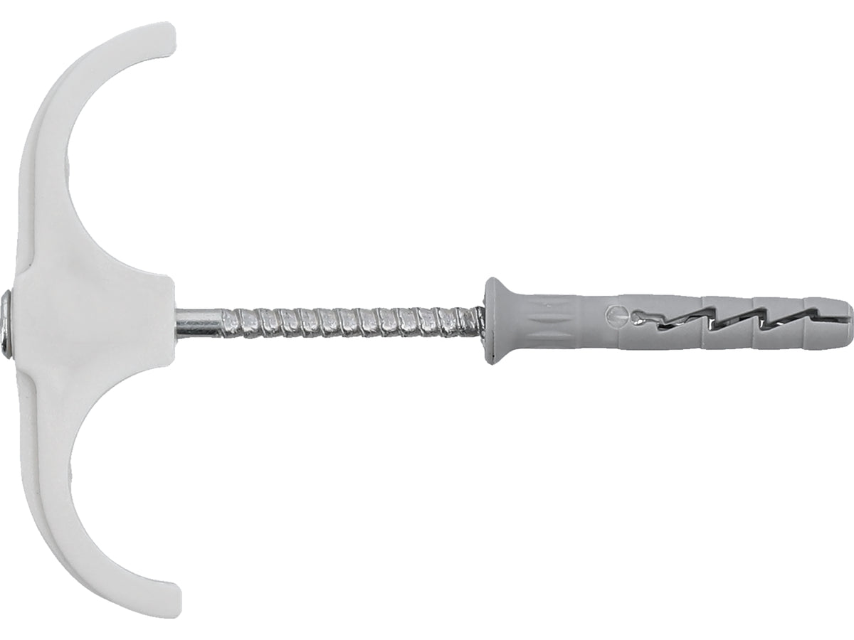 Bis Installatiehaken, Dubbele Installateur Met Pin, Voor Leidingen 15-28MM, 4 St.