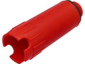 Hydraulische Plug, Installateur 1/2'' Met Pakking, Rood