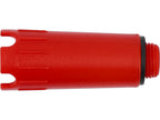 Hydraulische Plug, Installateur 1/2'' Met Pakking, Rood